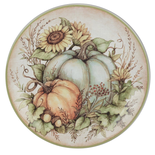 Autumn Harvest Breeze Salad Plate 9in Asst. 16 pc