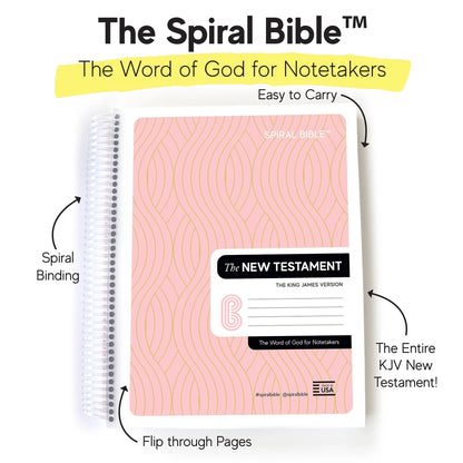 Spiral Bible™ - Kjv New Testament - Pink