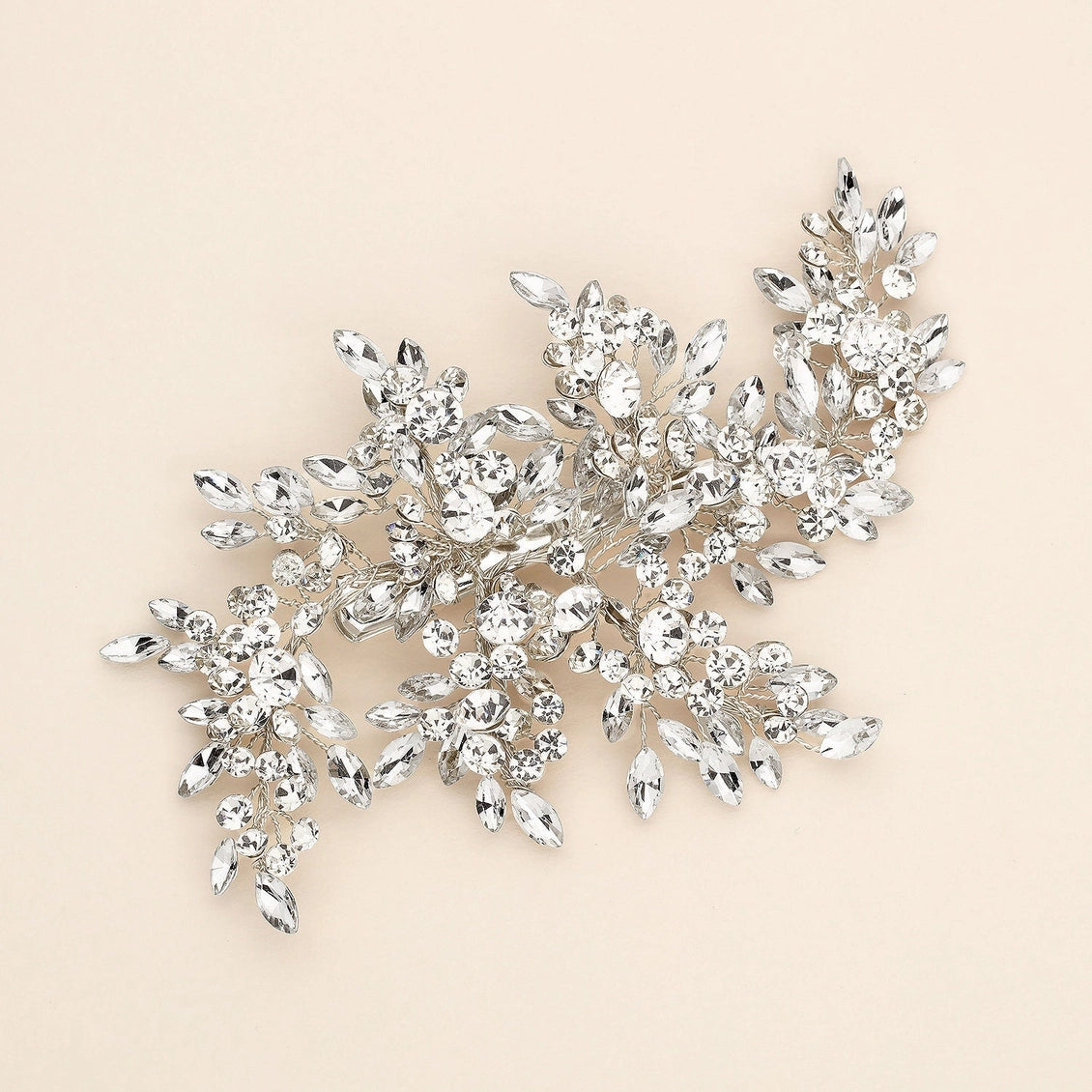 Aurora Large Crystal Bridal Clip