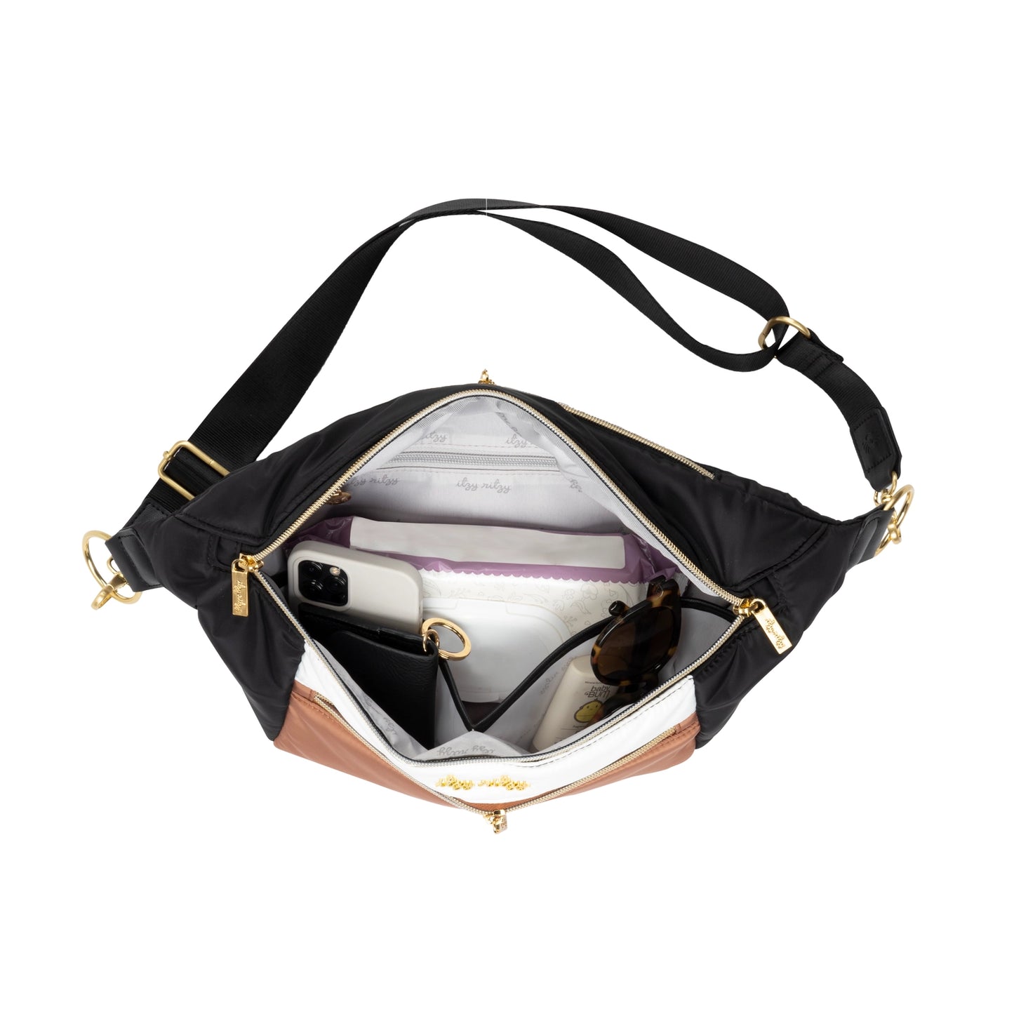 Ritzy Pack Fanny Pack & Crossbody Diaper Bag