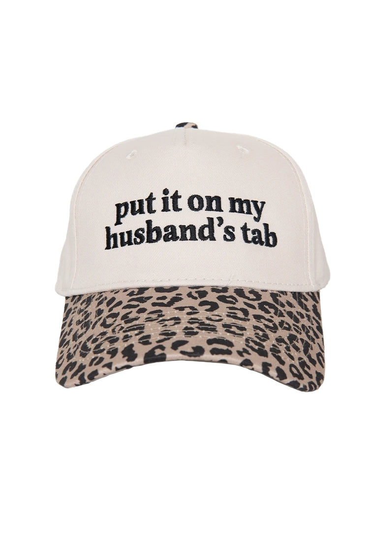 Put It On My Husband's Tab Two-Toned Vintage Hat - NY Gift Boutique