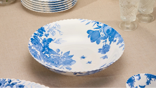 Gabrielle Blue Serving Bowl 12in Set of 2