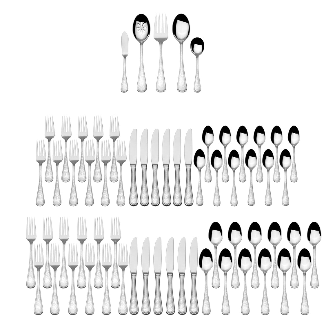 Mikasa Clarissa 65 Piece Flatware Set, Service for 12