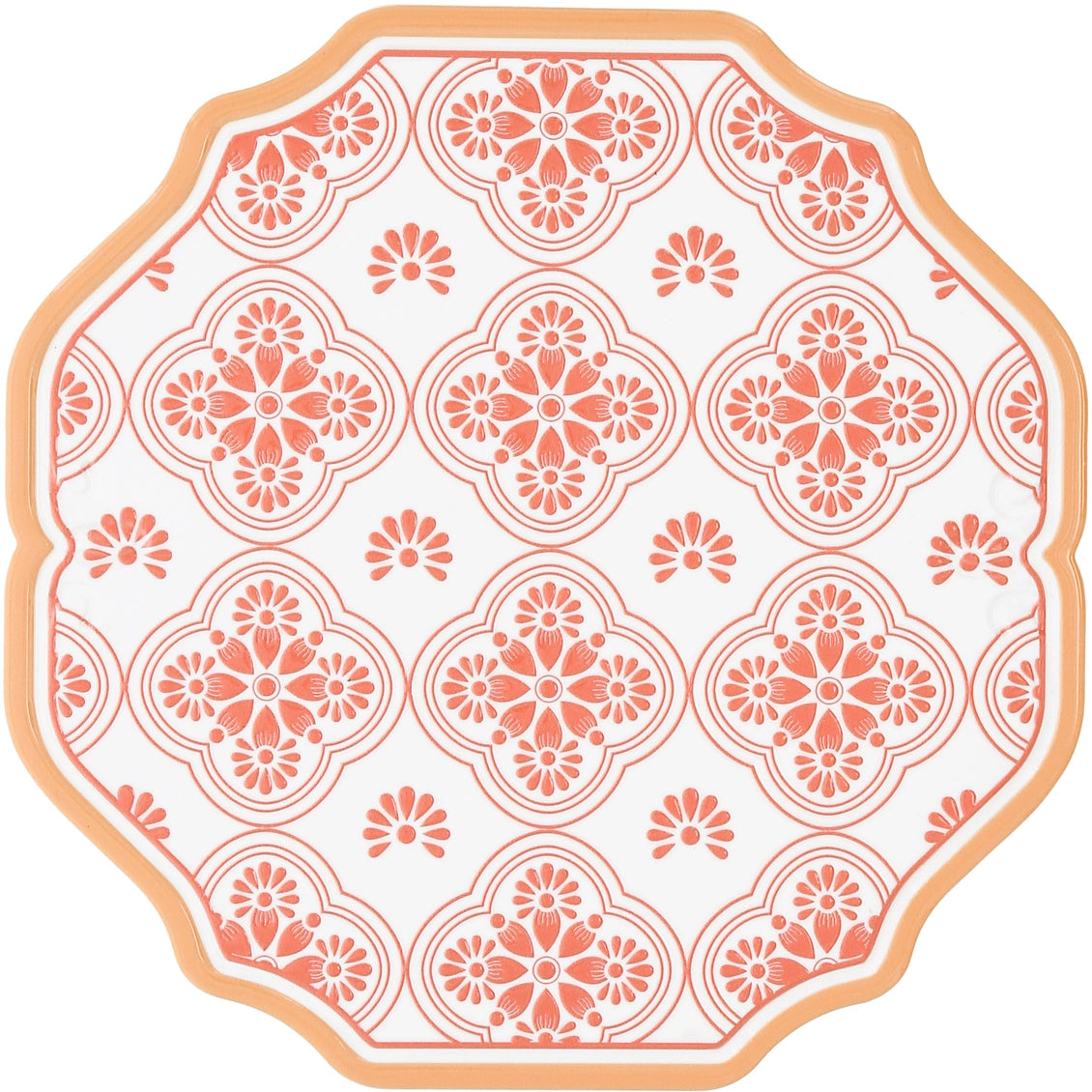 Coral - 8.25" Ceramic Trivet
