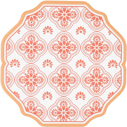 Coral - 8.25" Ceramic Trivet