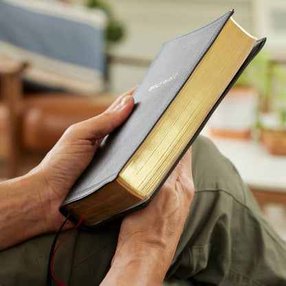Rsv Personal Size Bible with Cross References, Leathersoft - NY Gift Boutique