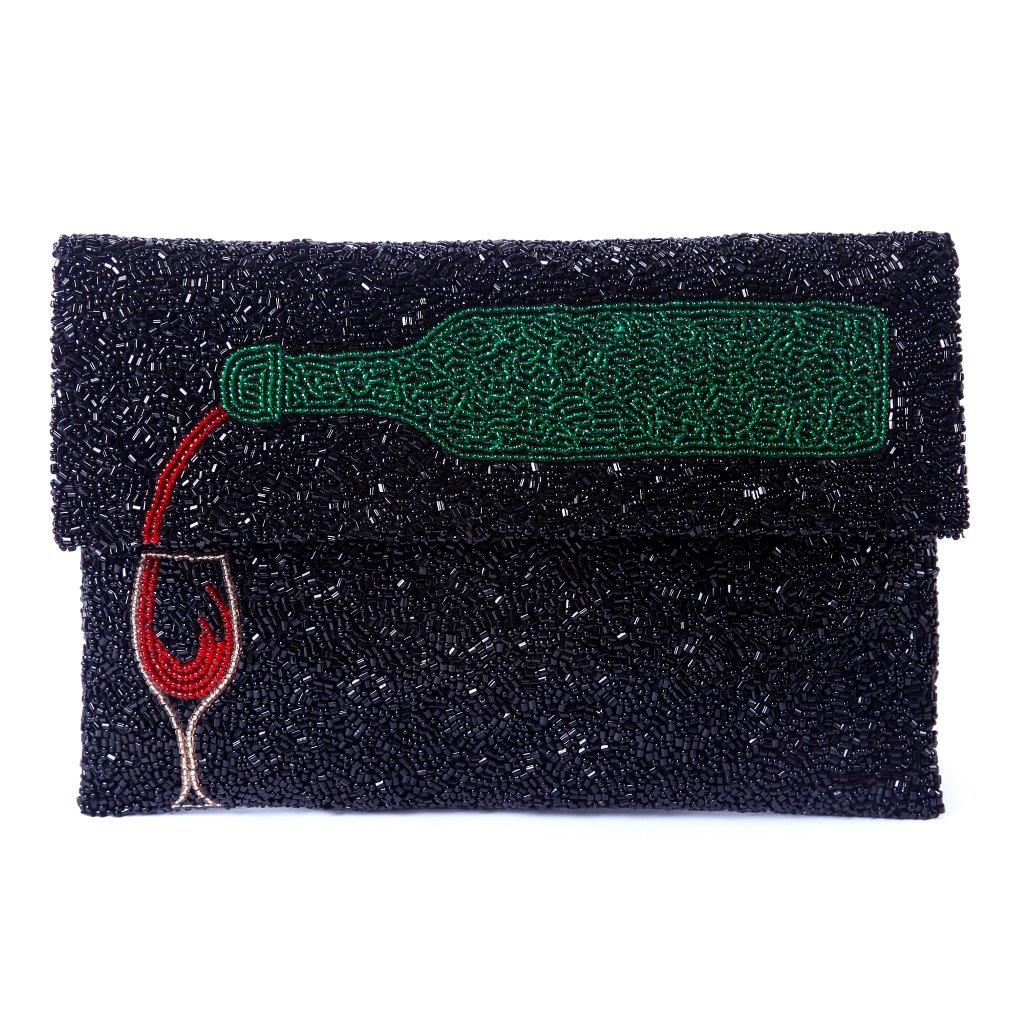 Perfect Pour Beaded Clutch