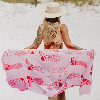 Boots & Stars Quick Dry Towel