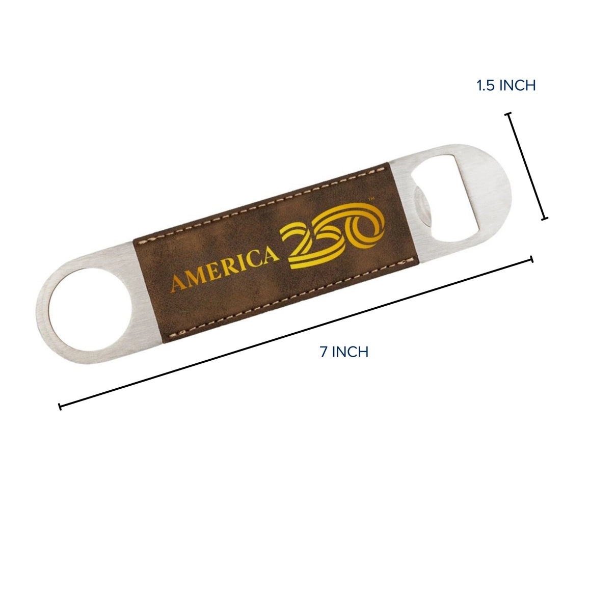 America 250 Leatherette Bottle Opener - Officially Licensed - NY Gift Boutique
