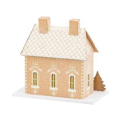 Gingerbread House Village Decor
