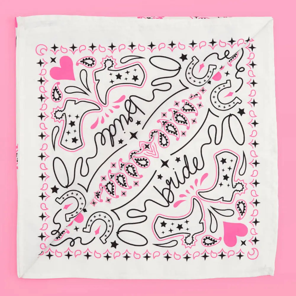Bachelorette Bride Rodeo Bandana