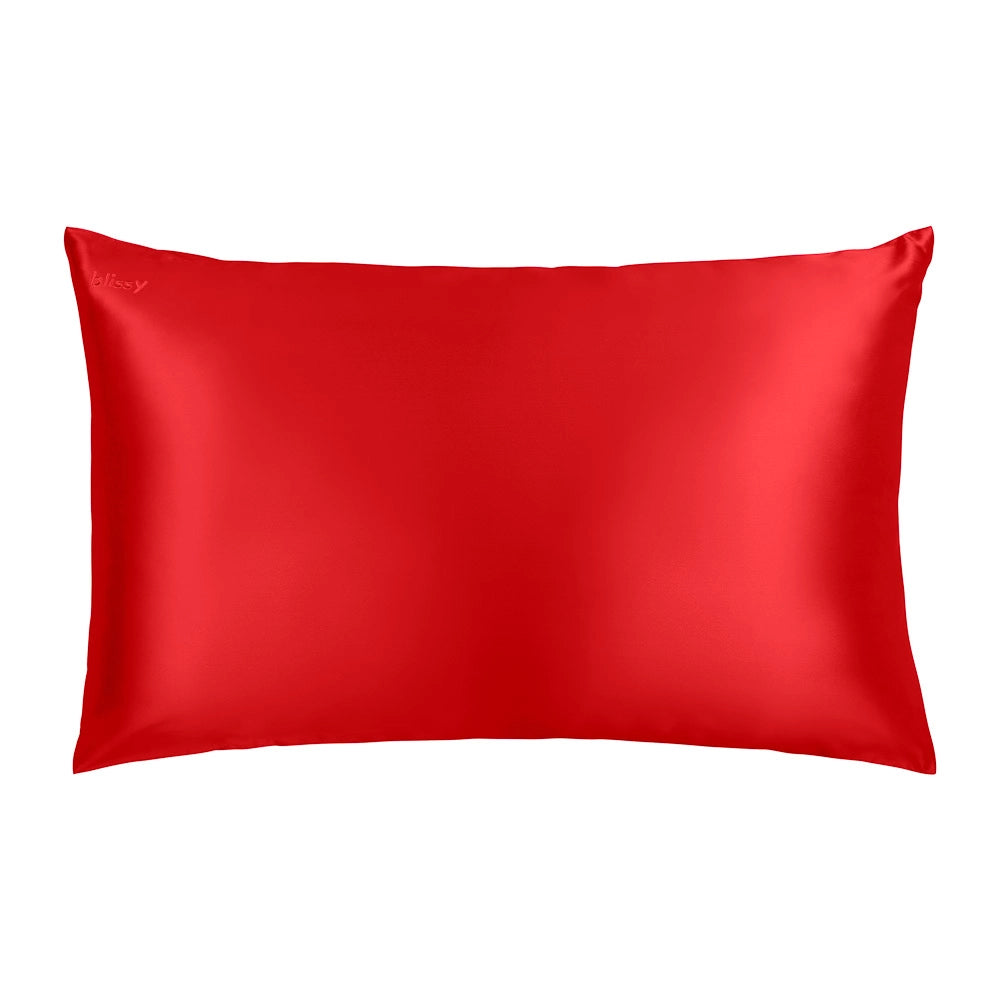 Silk Pillowcase - Red