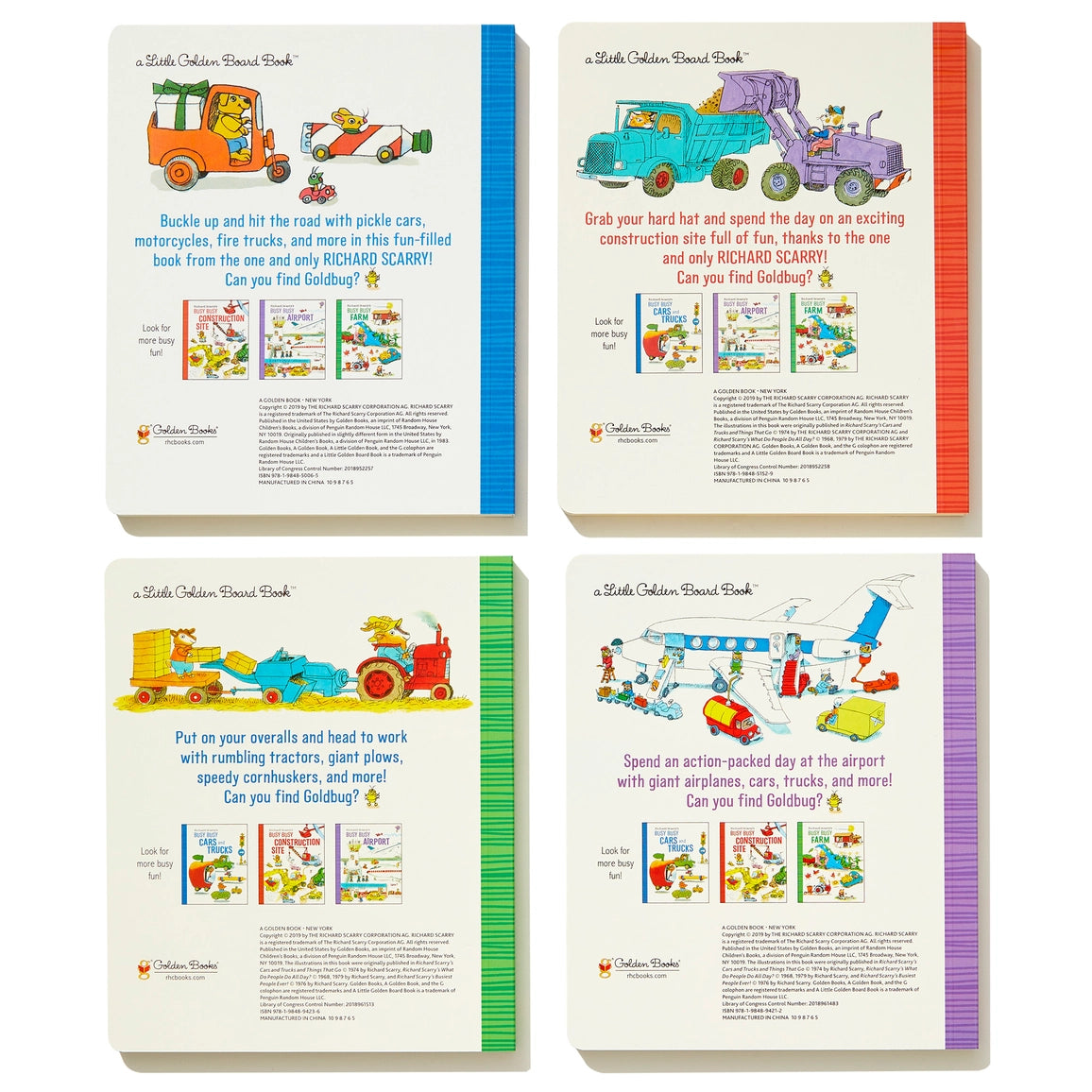 Richard Scarry's Busy Busy Boxed Set
