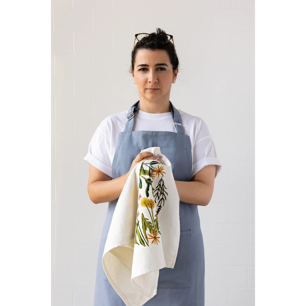 Slate Blue Chef Apron