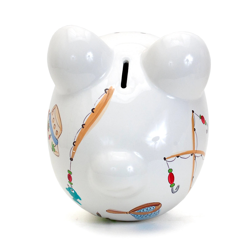 Gone Fishing Pig - Money Bank