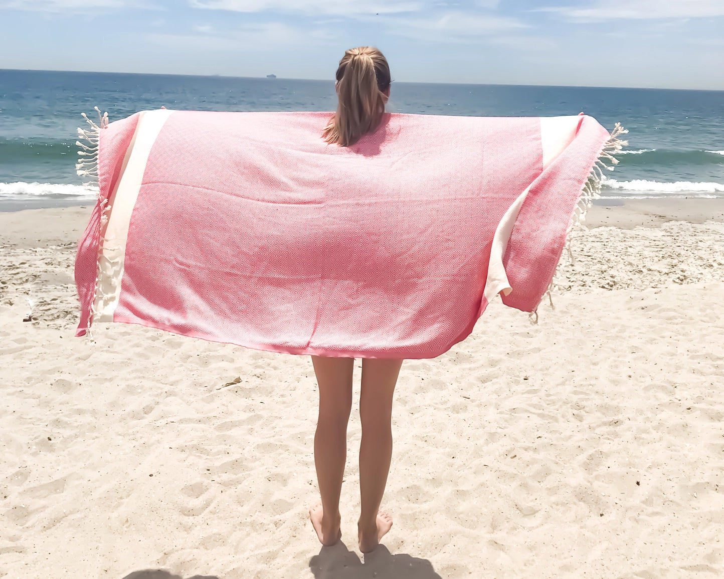 Turkish Towel | Peshtemal | Sand Resistant Beach Towel - NY Gift Boutique