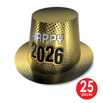 New Year "2026" Gold Assorted Kit For 50