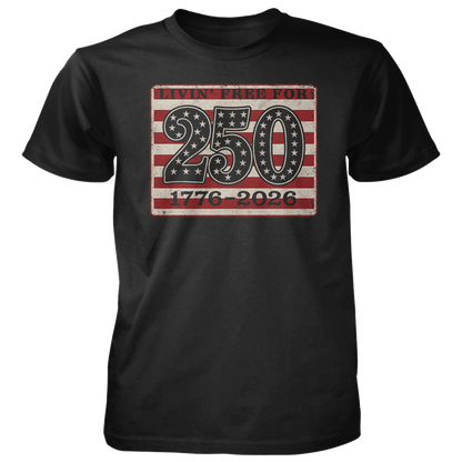 Stars and Stripes 250 - Cotton T-Shirt