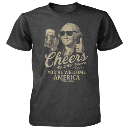 You're Welcome America - Cotton T-Shirt