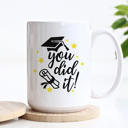 You did it! 2025 Graduation Mug
