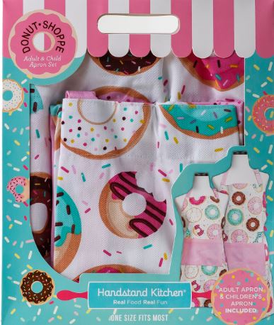 Donut Shoppe Adult & Child Apron Set