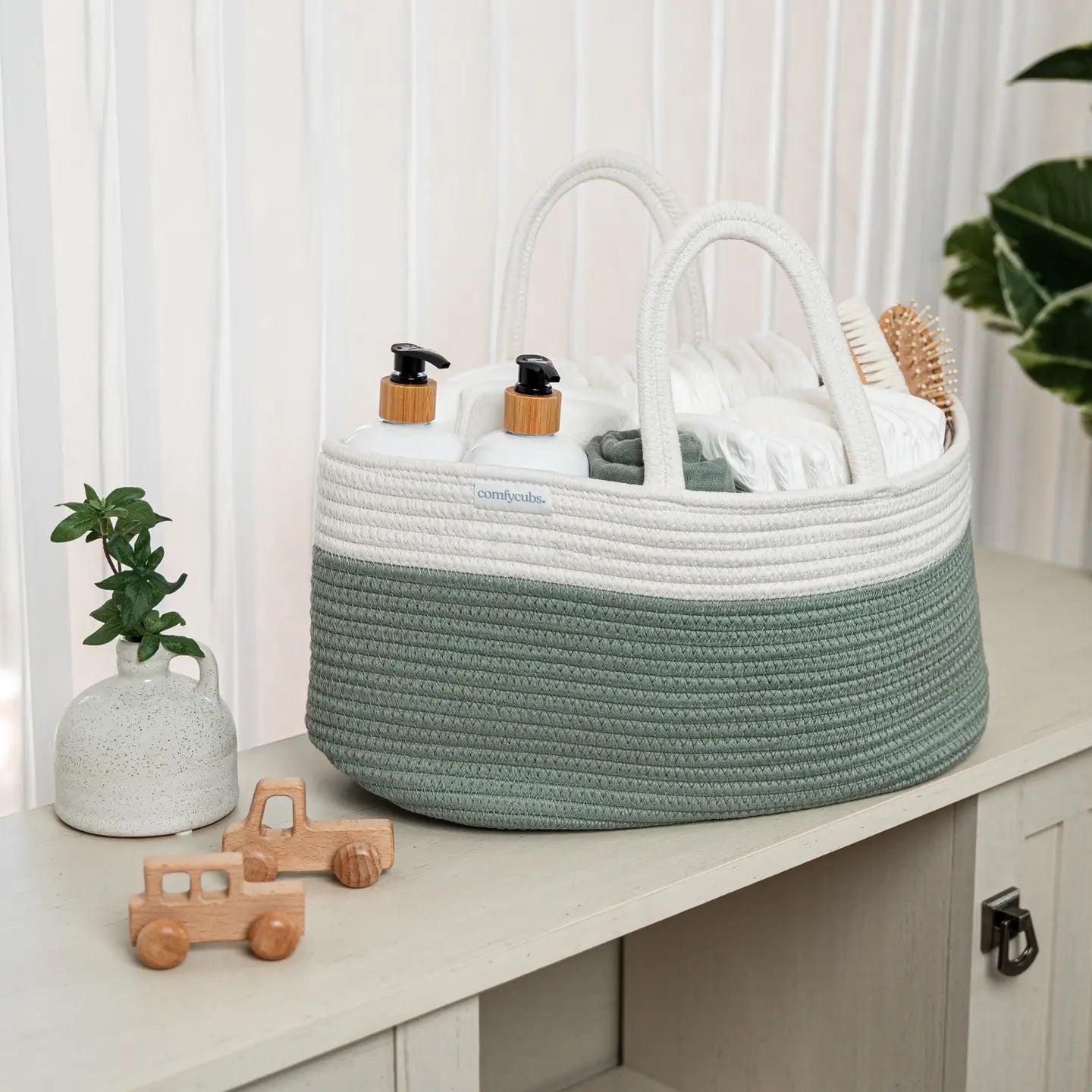 Comfy Cubs Diaper Caddy Organizer