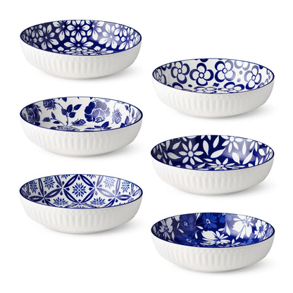 Madison Soup Bowls 48 oz Set of 12- 6 Assorted Designs