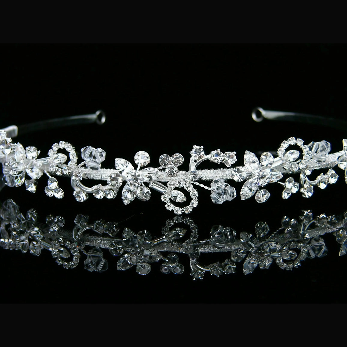Tara- Crystal Flower Girl/ Communion Tiara - NY Gift Boutique