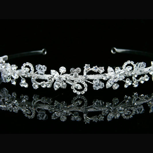 Tara- Crystal Flower Girl/ Communion Tiara - NY Gift Boutique