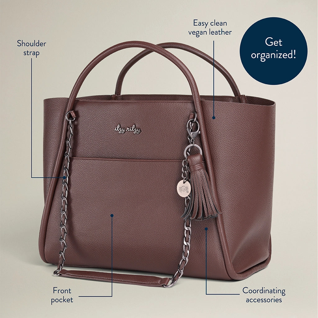 Itzy Ritzy Espresso Boss Tote™ - NY Gift Boutique