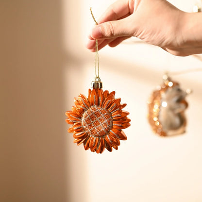 Fall Harvest Christmas Tree 40 Piece Ornaments Set