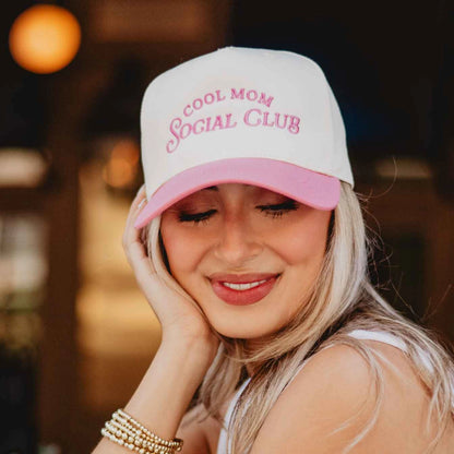 Cool Mom Social Club Two-Toned Hat