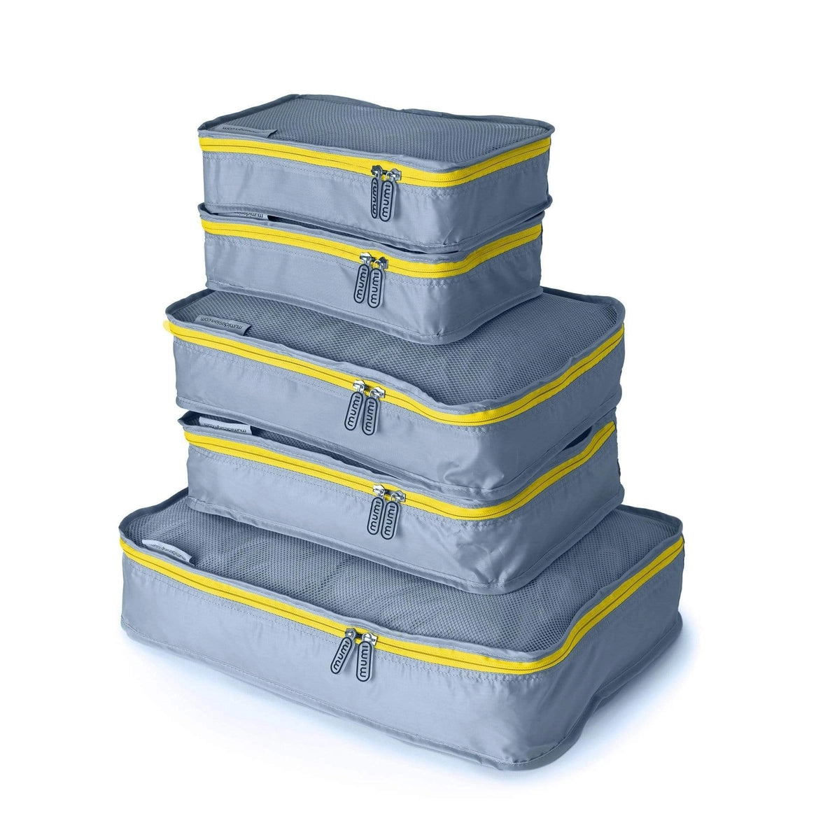 Packing Cubes (Set of 5) - Yellow