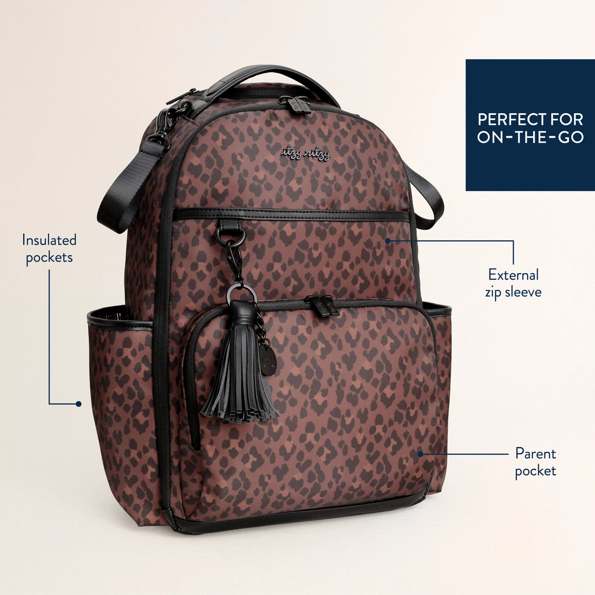 Itzy Ritzy Leopard Boss Plus™ Backpack - NY Gift Boutique