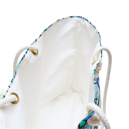 Starfish Mosaic Beach Tote Bag