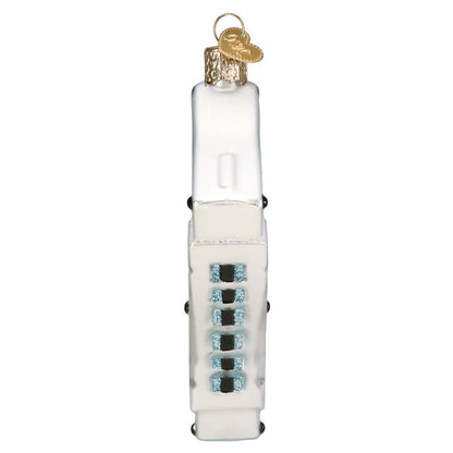 Christmas Mixtape Glass Ornament