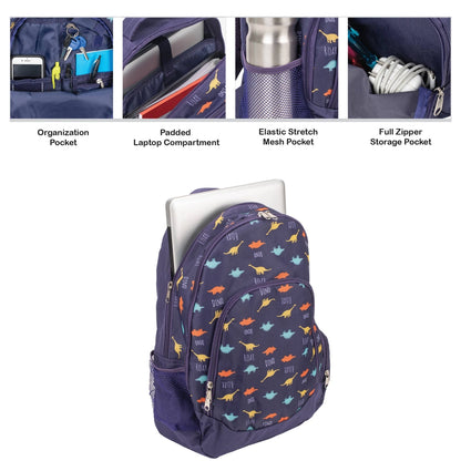 Dinosaur Pattern Backpack