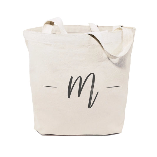 Personalized Monogram Canvas Tote Bag