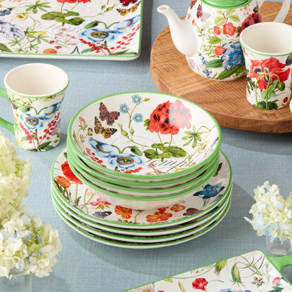 Greenhouse Soup Bowls 9in X 2in Asst of 12