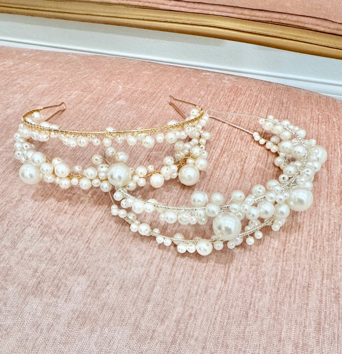 Elle Pearl Bridal Headband