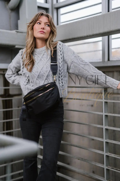 Farah Fanny Bum Bag - Black Fanny Packs