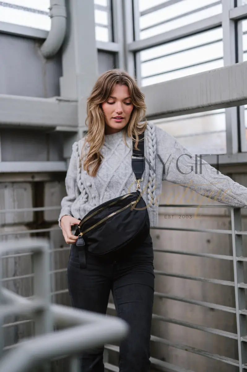 Farah Fanny Bum Bag - Black Fanny Packs