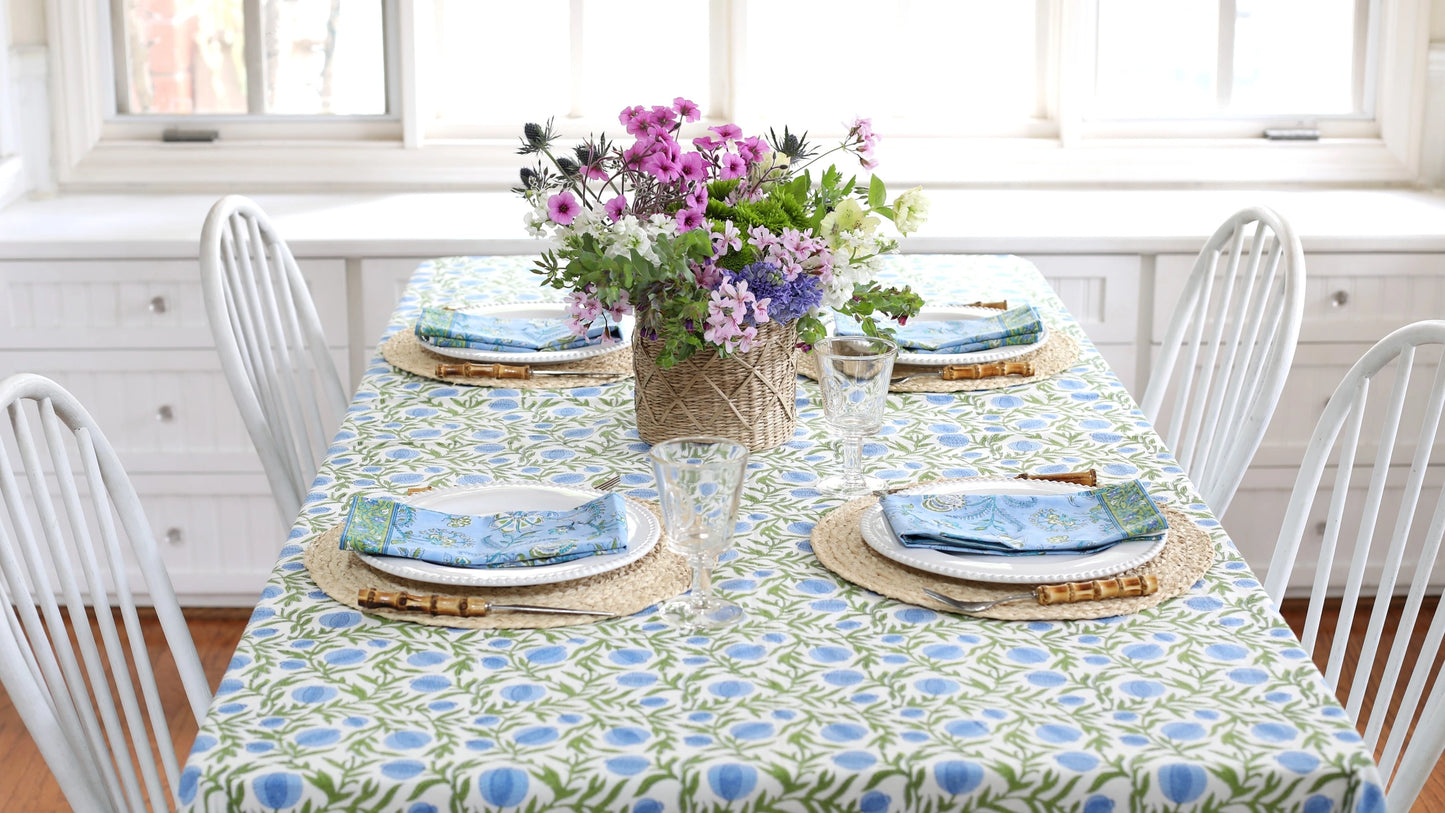 Blue Pomegranate - Tablecloth