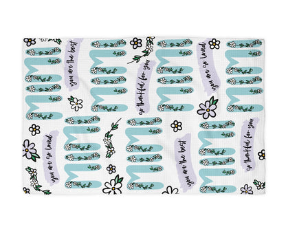 Mimi Waffle Weave Towel - NY Gift Boutique