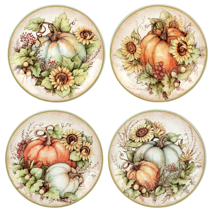 Autumn Harvest Breeze Salad Plate 9in Asst. 16 pc