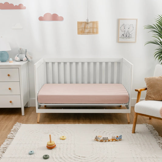 Comfy Cubs Muslin Cotton Fitted Crib Sheet