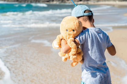 Ollie Octopus Gold Soft Toy 15"