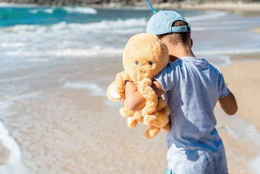 Ollie Octopus Gold Soft Toy 15"