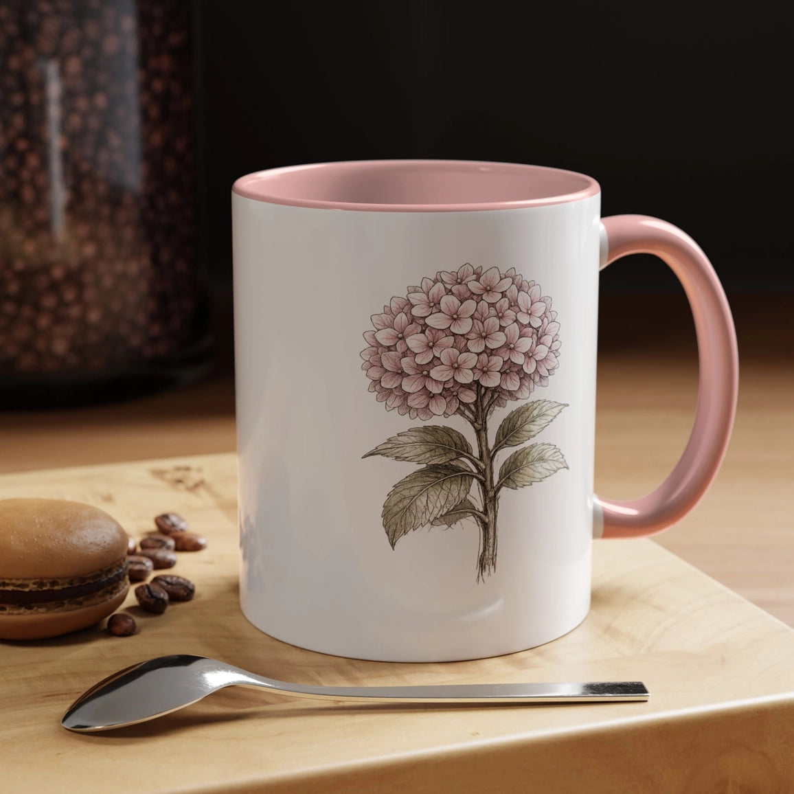 Hamptons Hydrangea Coffee Mug 11 oz