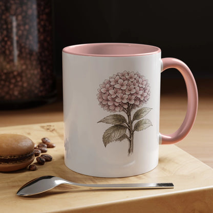 Hamptons Hydrangea Coffee Mug 11 oz